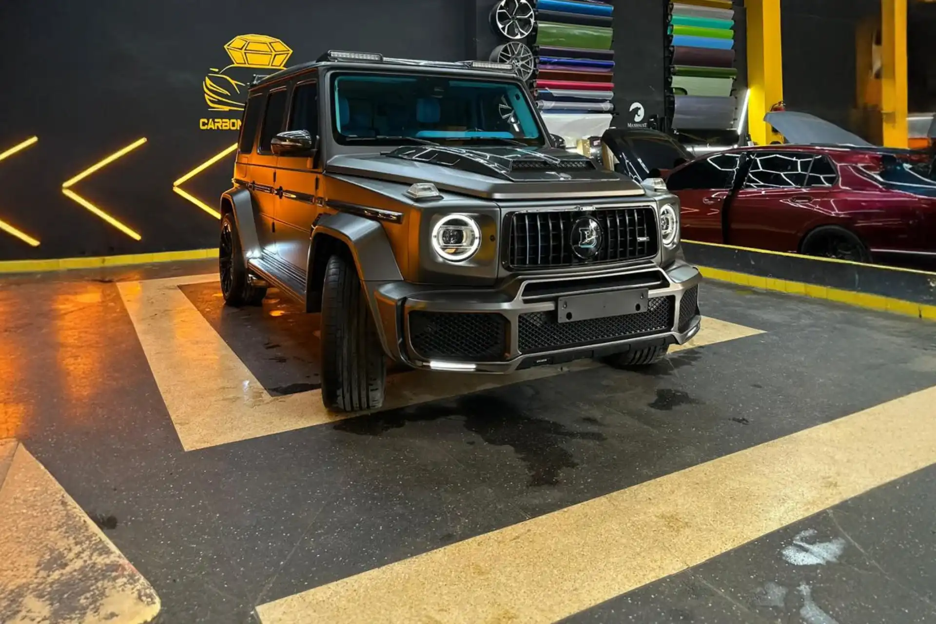 Before - Changement Complet Couleur Mercedes Classe G