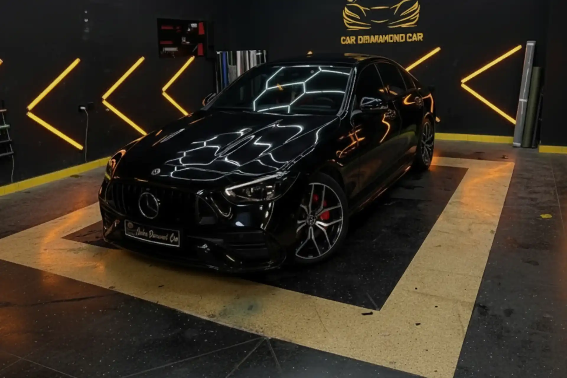 Before - Mercedes-AMG – Covering Gris Nardo Mat