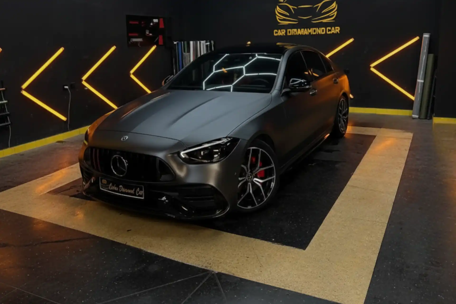 After - Mercedes-AMG – Covering Gris Nardo Mat